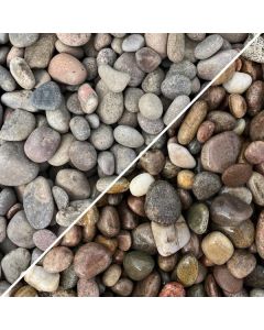 BULK BAG SCOTTISH PEBBLE DECORATIVE CHIPS 20-40mm