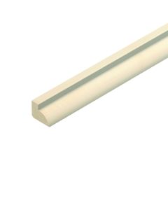 LIGHT HARDWOOD GLASS BEAD MOULDING 12 x 9mm x 2.4m  -  RTM864