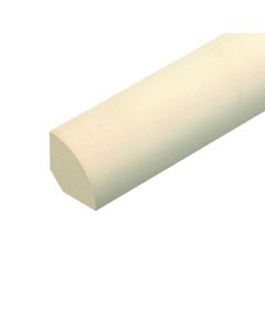 LIGHT HARDWOOD QUADRANT MOULDING 15 x 15mm x 2.4m  -  RTM835