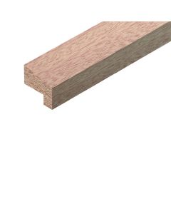 RED HARDWOOD FIRECHECK  MOULDING 26 x 23mm x 2.4m  -  HTM889