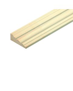 PINE BARREL MOULDING 13 x 34mm x 2.4m  -  TM796