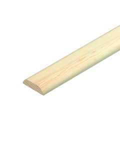 PINE D MOULDING 18 x 6mm X 2.4m  -  TM595