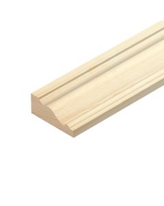 PINE DECORATIVE PANEL MOULDING 31 x 12mm x 2.4m  -  TM975