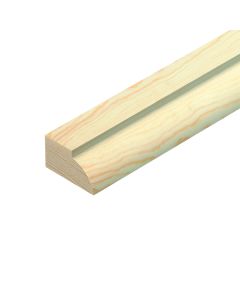 PINE DOOR STOP MOULDING 12 x 21mm x 2.4m  -  TM55324