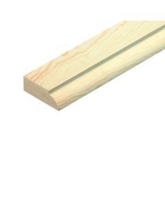 PINE DOOR STOP MOULDING 13 x 34mm x 2.4m  -  TM55124