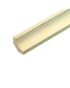 PINE SCOTIA MOULDING 15 x 15mm x 2.4m  -  TM731