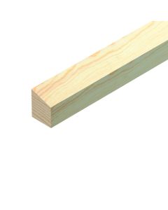 PINE WEDGE MOULDING 12 x 15mm x 2.4m  -  TM961