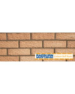 RAEBURN CALDER BUFF RUSTIC FACING BRICK 215 x 102.5 x 65mm