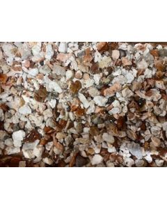 PINK MULTI FLINT (DURITE) ROUGHCASTING CHIP 25kg