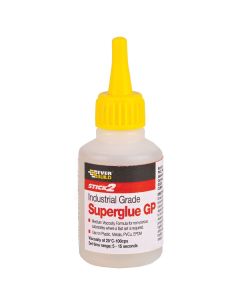 STICK2 INDUSTRIAL SUPERGLUE GP 50GRM