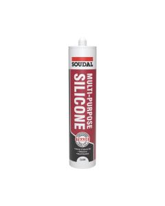 SOUDAL GENERAL PURPOSE SILICONE 300ml - CLEAR