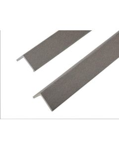 COMPOSITE WALL CLADDING CORNER TRIM DOVE GREY 2200 x 60 x 50mm