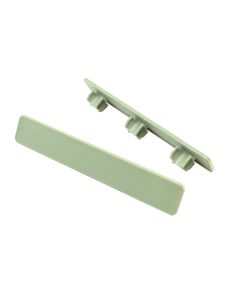 HERITAGE COMPOSITE DECKING END CAP - ASH WHITE