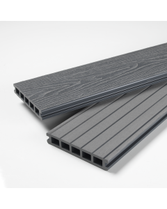 HERITAGE COMPOSITE DECKING 146mm x 25mm x 3600mm - MIST GREY