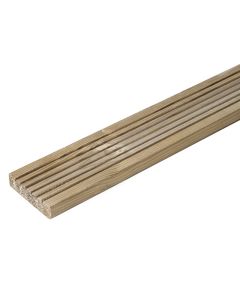 TREATED TIMBER DECKING BOARD 28 x 120mm