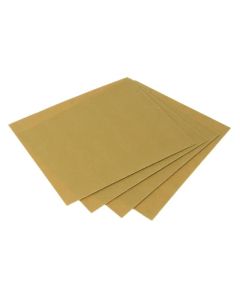 GLASSPAPER SANDING SHEETS QTY 5 - 230 x 280mm MEDIUM 80g