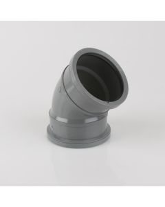 SOIL 110mm SOIL 135 DEGREE DOUBLE SOCKET BEND