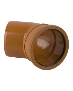 UNDERGROUND BEND SINGLE 110mm X45 DEG