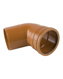 UNDERGROUND BEND SINGLE 110mm X67.5 DEG