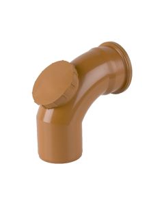 UNDERGROUND 110mm X 87.5 DEG ACCESS BEND BOLT ON
