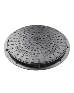 UNDERGROUND PLASTIC 450mm PLASTIC COVER & FRAME ROUND