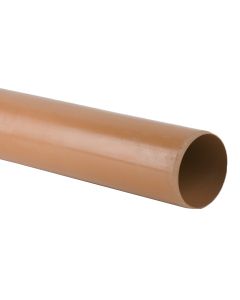 UNDERGROUND PIPE PLAIN END 110mm X 3m