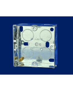 SPARKPAK 1 GANG 25mm METAL BOX