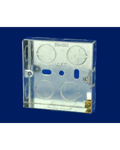 SPARKPAK 1 GANG 35mm METAL BOX