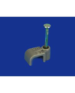 SPARKPAK TWIN & EARTH CLIPS GREY 1.5mm (pk 20)