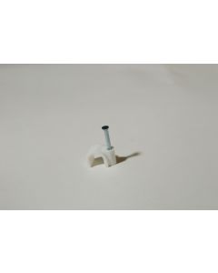 SPARKPAK ROUND WHITE CLIPS 6.0mm (pk 20)