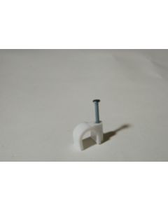 SPARKPAK ROUND WHITE CLIPS 8.0mm (pk 20)