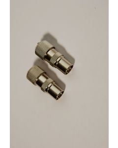 SPARKPAK MALE COAX PLUG (pk 2)