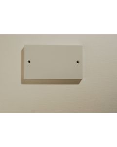 SPARKPAK 2 GANG BLANK PLATE