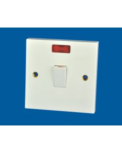 SPARKPAK 20A DOUBLE POLE SWITCH WITH NEON