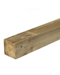 TANALISED TREATED FENCE POST 100 x 100mm - GREEN