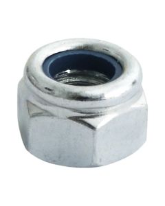 TIMCO P NYLON NUT DIN 982 - BZP M8 10 / BAG