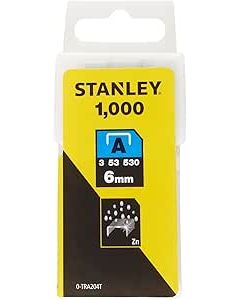 STANLEY HEAVY DUTY STAPLE 6mm (1000)