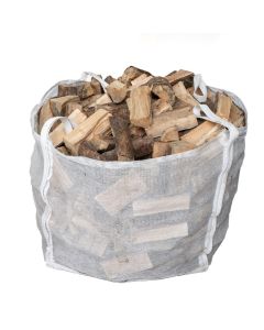 BULK BAG KILN DRIED HARDWOOD FIREWOOD LOGS 1m3