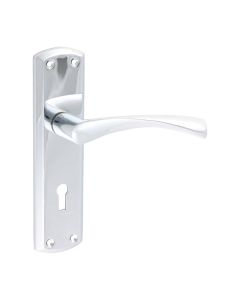 TIMCO ZETA LOCK HANDLE POLISHED CHROME