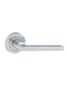 TIMCO RADMORE LEVER ON ROSE  HANDLE POLISHED CHROME