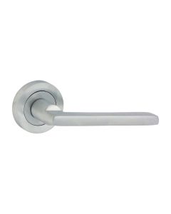TIMCO RADMORE LEVER ON ROSE  HANDLE SATIN CHROME
