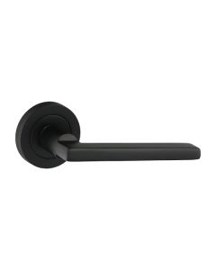 TIMCO RADMORE LEVER ON ROSE  HANDLE MATT BLACK