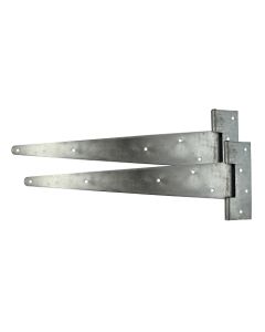 TIMCO PAIR OF 20" SCOTCH TEE HINGES - HOT DIPPED GALVANISED