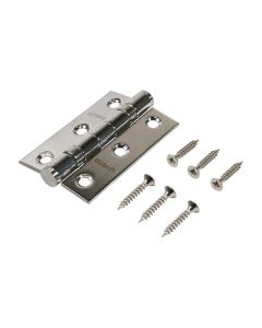 TIMCO TWIN BALL BEARING HINGES - STAINLESS STEEL POLISHED 75X51