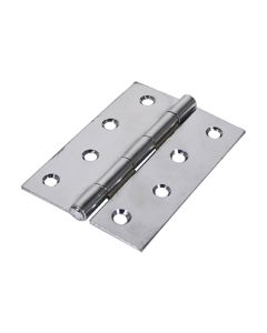 TIMCO BUTT HINGE FIXED PIN POLISHED CHROME