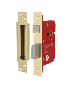 TIMCO 5 LEVER BS SASHLOCK STAINLESS STEEL SATIN