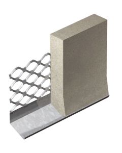 EXTERNAL RENDER STOP BEAD GALVANISED 3000mm