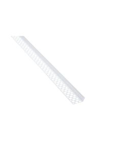 WHITE PVC BELLCAST RENDER BEAD 12/22mm x 3.0m