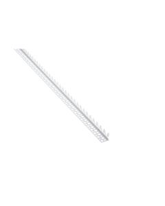 WHITE PVC ARCHWAY PLASTER BEAD 2mm x 3.0m