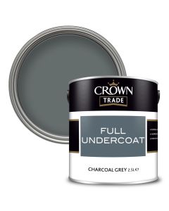 CROWN TRADE FULL UNDERCOAT CHARCOAL GREY 2.5ltr